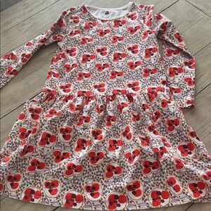 Tea Collection Floral Long Sleeve Dress size 10 Pockets